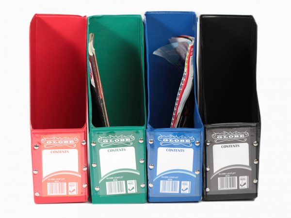 Globe Leaflet/Magazine Box File – Puffin Stationery